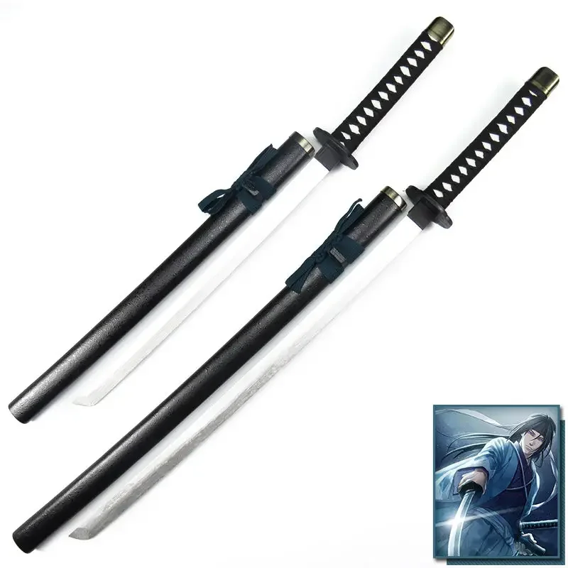 

[Funny] 103cm Cosplay Anime Hakuouki Okita Souji / Hajime Saito / Hijikata Toshizo weapon wooden Sword Costume party Anime show