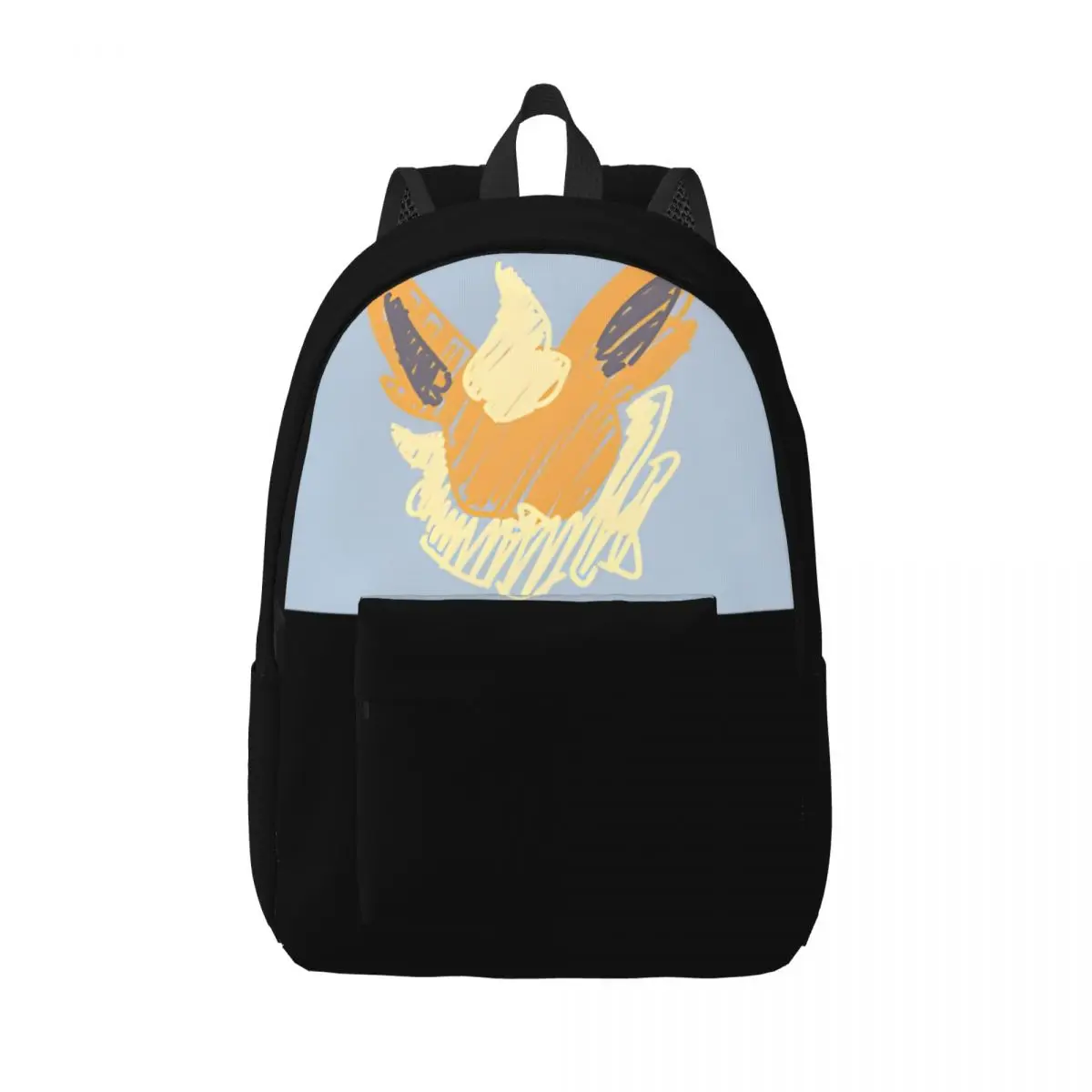 

Birthday Flare Zipper Closure Book Pack Eevee Versatile Couple Bookbag For Work