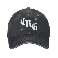 Rapper Central Cee Can't Rush Greatness Baseball Cap Distressed World Tour 2025 Snapback Unisex Outdoor Travel Adjustable Hat