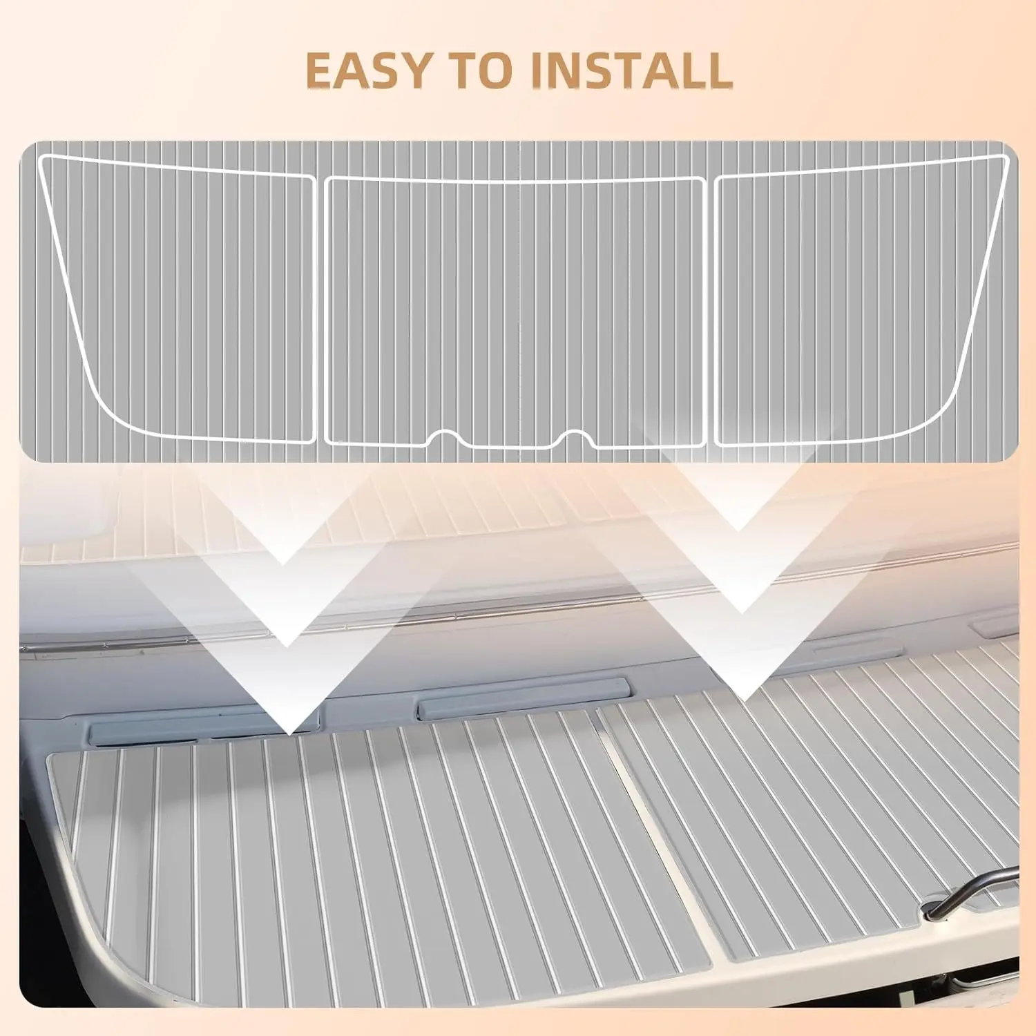 2400x450x6 مللي متر قارب الأرضيات إيفا رغوة التزيين ورقة ذاتية اللصق ملصق للمنزل جدار الطابق البحرية الأرضيات يخت قارب RV