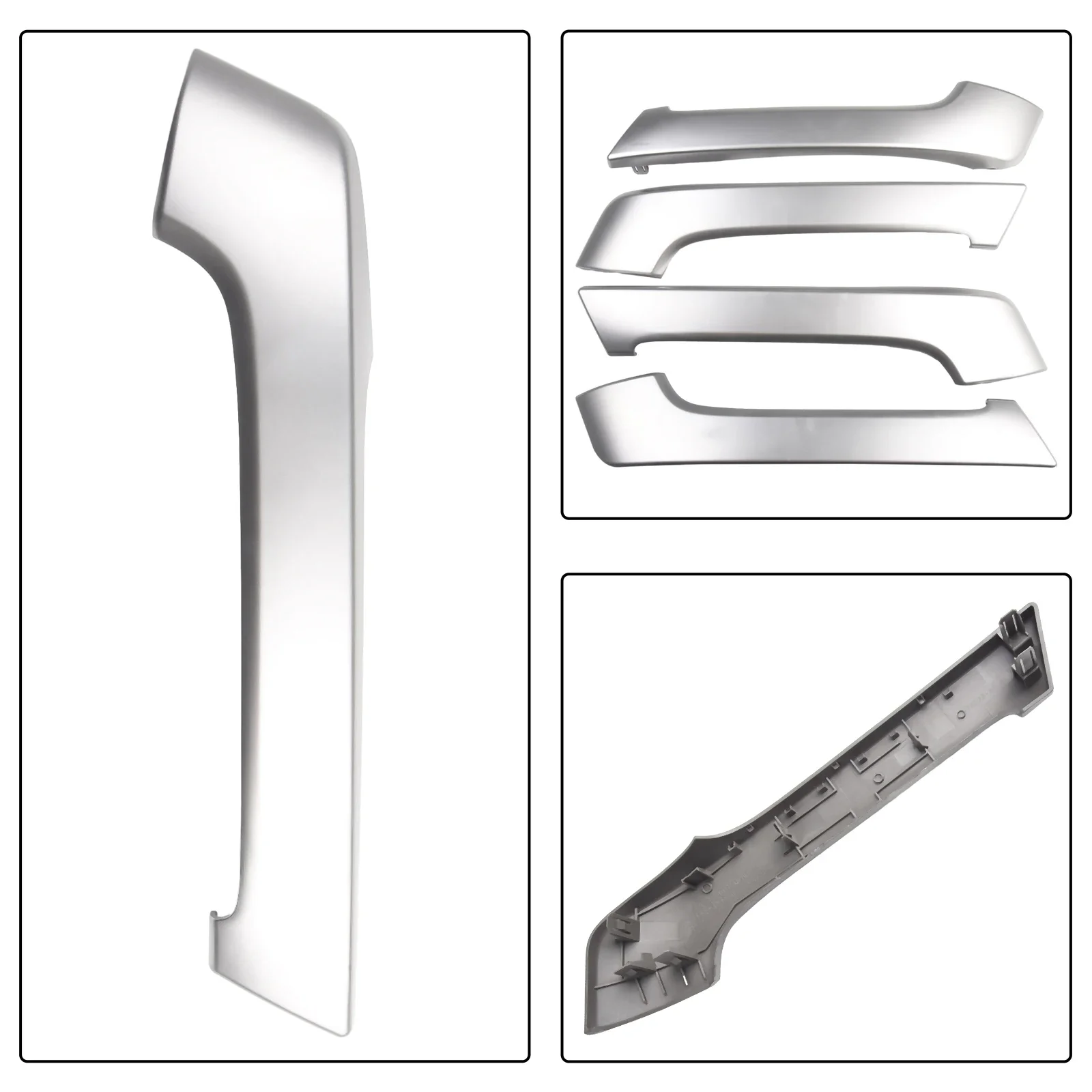 

Крышка дверной ручки Серебряная 74222-60150 74221-60160 для Toyota 150 для Land For Cruiser для Prado 2010-2017 2 шт. крышки дверных ручек