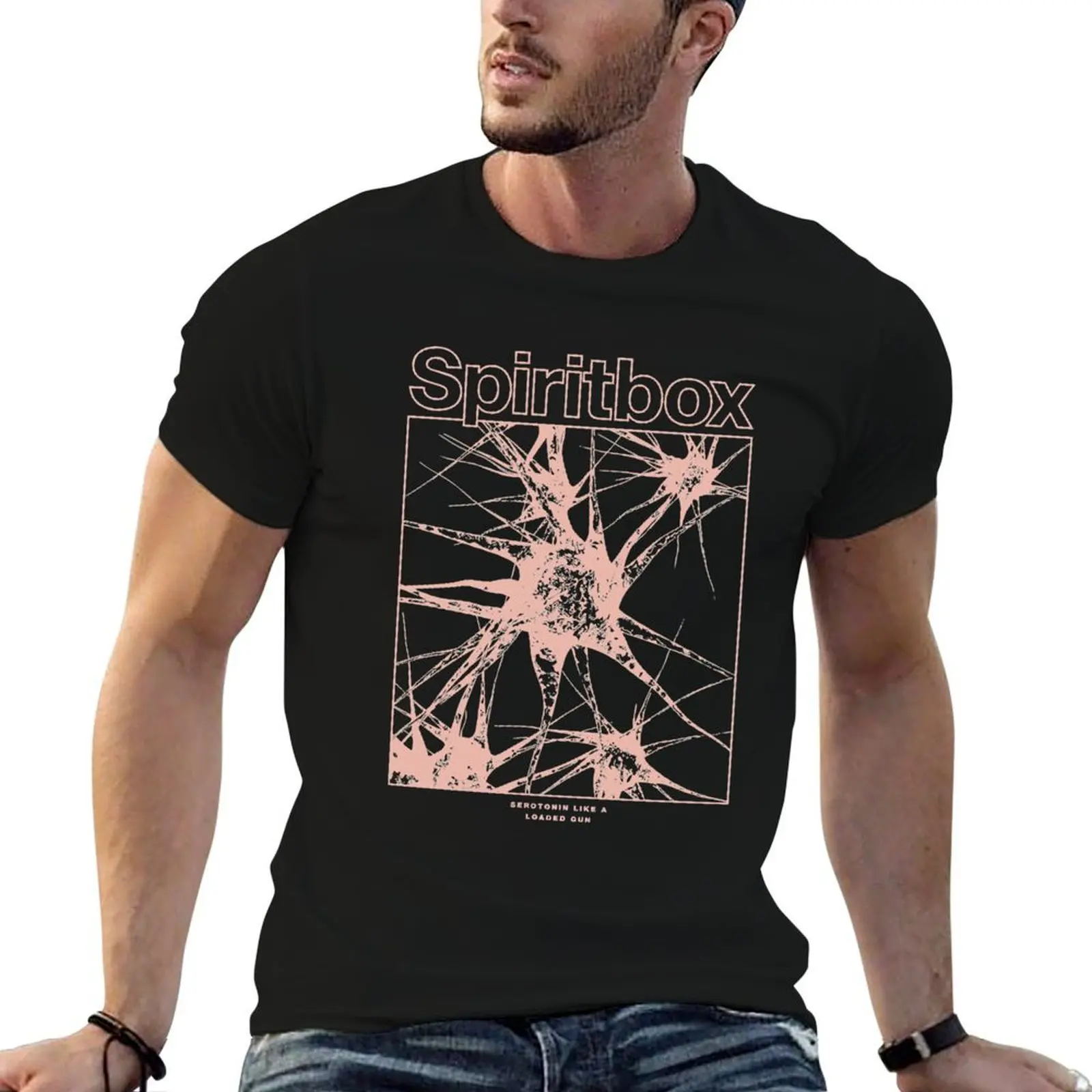 

spiritbox For Fans T-Shirt man t shirts for men t shirts for man cotton funny t shirt man designer T-shirt