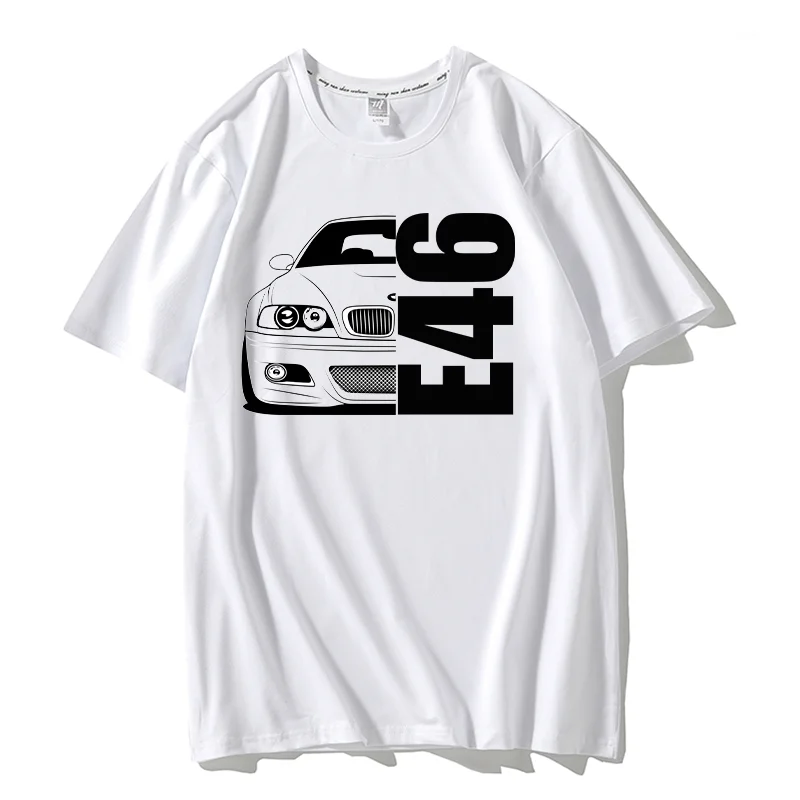 Cool Automotive Car Turbo E30 E36 E46 t shirt men Anime T-shirts plus size tee shirt homme classic Vintage T Shirt Men Camisetas