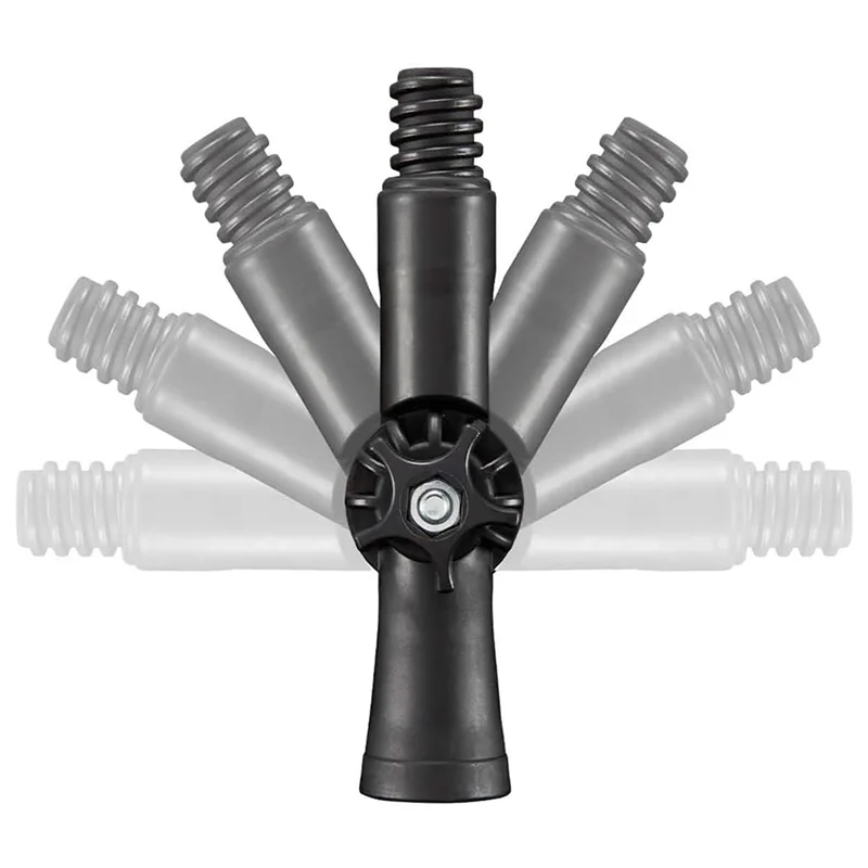 ABZC-For Threaded Extension Pole Attachments Adapter Rotatable Angle Adaptor For Threaded Extension Poles