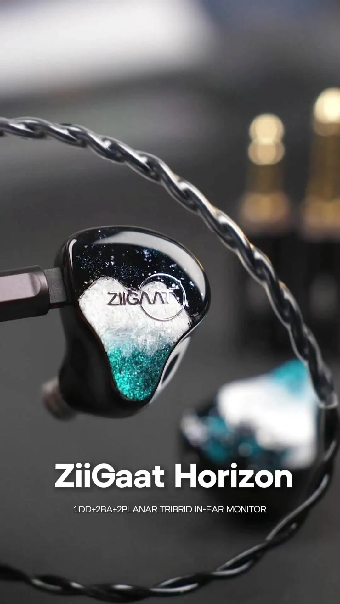 Linsoul ZiiGaat Horizon 1DD 2BA 2 Planar IEM Earphones