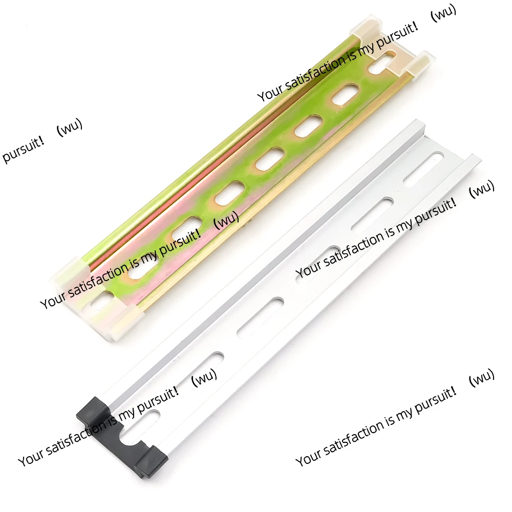 For Din Rail Receptacle Terminal Block 35mm x 7.5mm Premium Aluminum NS35 C45/DZ47 Industrial Electrical Connectors
