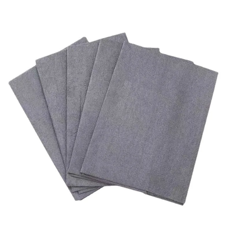 Magic Glass Cleaning Cloth, Streak Free Microfiber Polishing Towel, Lint & Water Mark Free Cleaning Rag for Window, Mirror, Car Glass, Eyeglasses, Stainless Steel