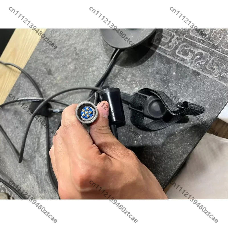 Stable Push-to-Talk Control Headphone RF-3020-HS0, Spare Audio Component For Security Site Intercom Equipment Upgrade