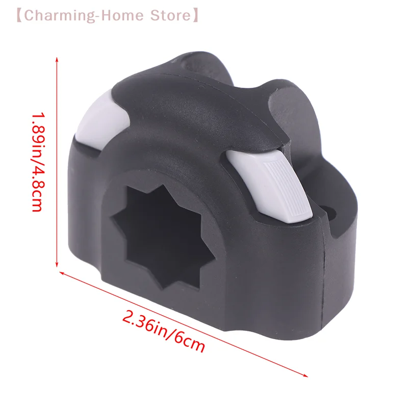 

【M】Half-Circle Base With Screws Durable Boat Canoe Kayak Fishing Rod Holder Mount Base Nylon Tackle Boat Supplies