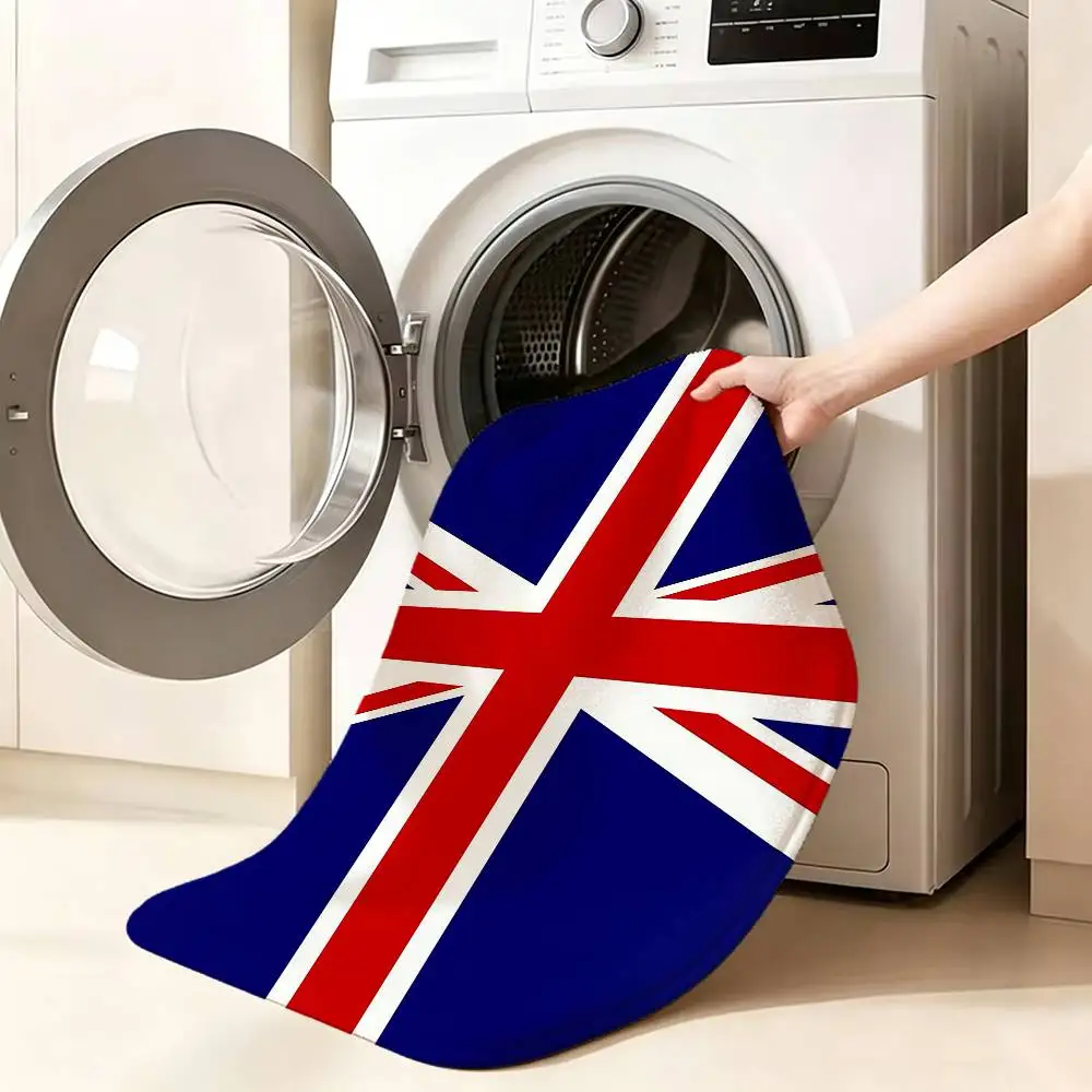 Global World Countries Flags Floor Mat Soft Non Slip for Entry Door Bathroom Indoor Home Decorative Carpet