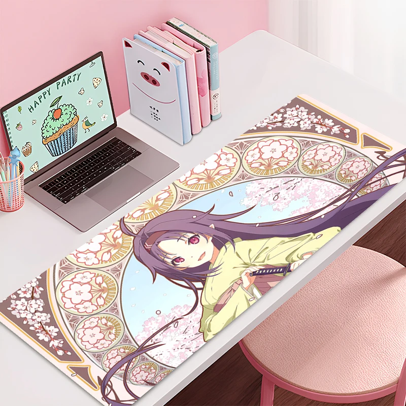 

Gaming Mouse Pad Sword Art Online Accessories Office Gamer Keyboard Desk Mat Non-Slip Laptop ground mat Large PC Anime Mousepad