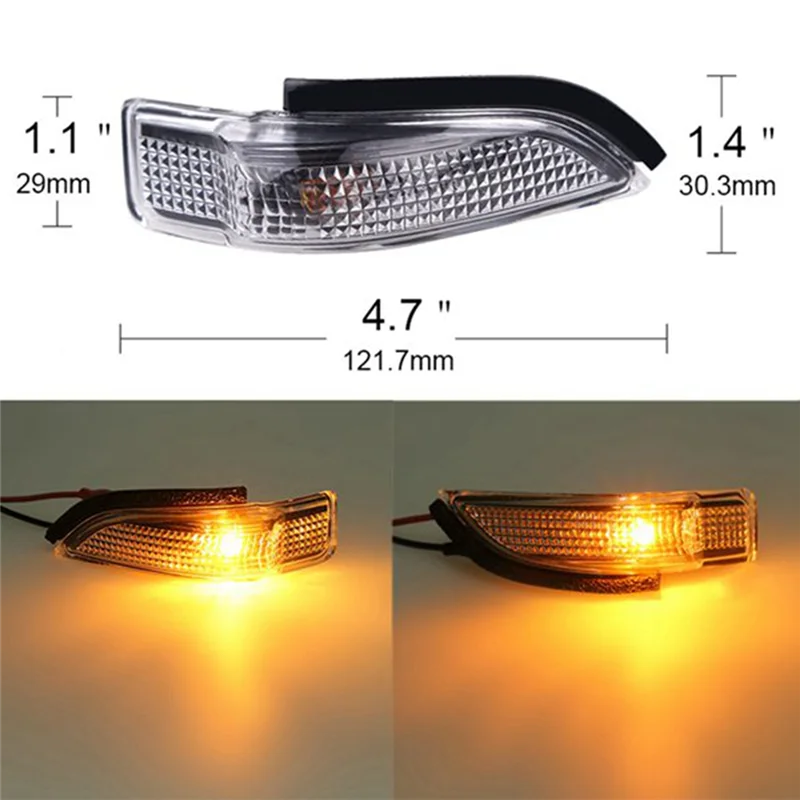 Clignotant pour Yadditif Prius C, Rétroviseur latéral avant droit, 8173052100