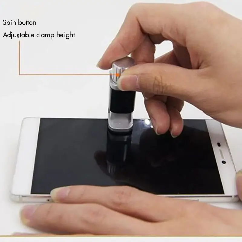 1PC morsetto per fissaggio a Clip in lega regolabile morsetto per fissaggio a schermo LCD per telefono Set di Clip morsetto di fissaggio in metallo strumenti per morsetto regolabile