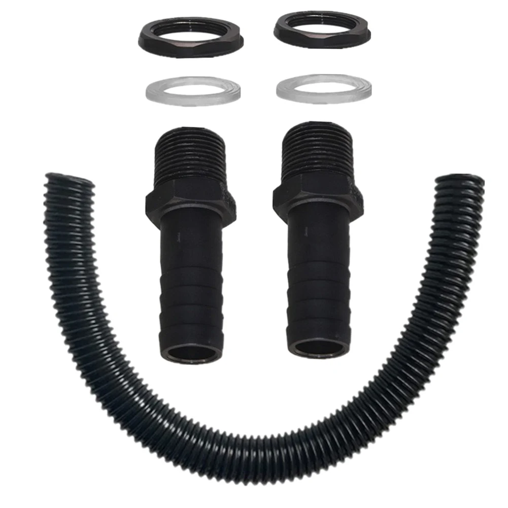 

Rainwater Connection Kit Join 2 Water Butts for Improved Garden Irrigation Efficiency Complete with Pipe and Connectors