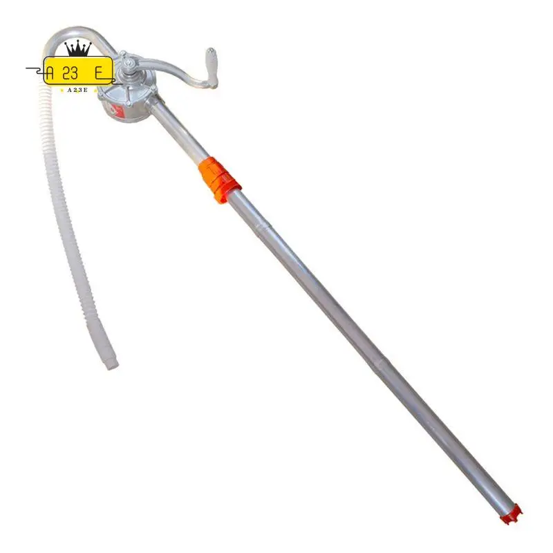 A23E-Hand Crank Oil Pump Car Chemical Liquid Pump Car Truck Fuel Oil Diesel Pump Syphon Fuel Saver For Gas