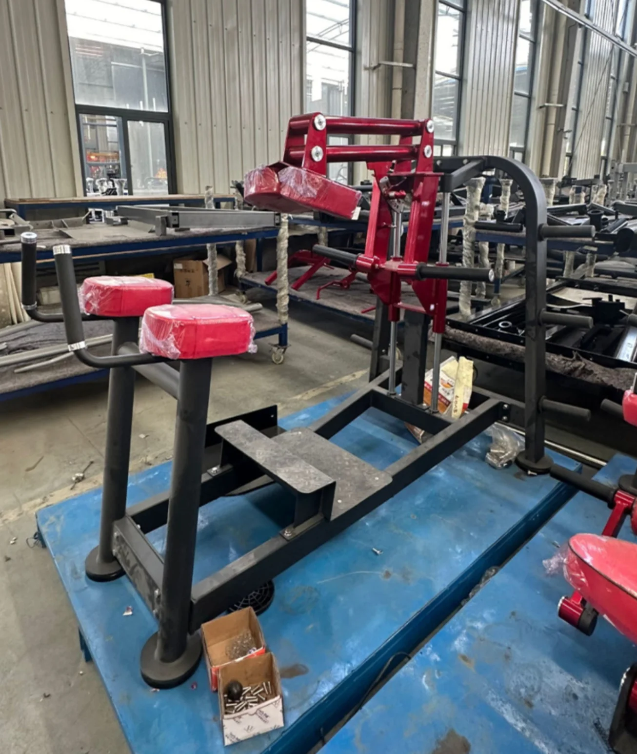 New Design Commercial Gym Equipment Leg Training PlateLoaded Hip Thrust Machine