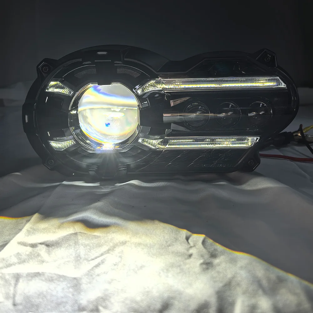 For BMW R1200GS R 1200 GS ADV Adventure K25 2004-2013 LED Motorrad Headlight Lamp DRL Motorcycle Light Assembly #63128527538 E24
