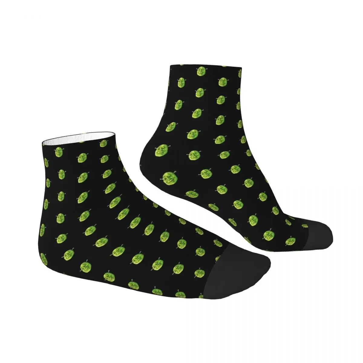 Shrek Face Socks Harajuku Super Soft Stockings All Season Socks Accessories for Man's Woman's Birthday Present