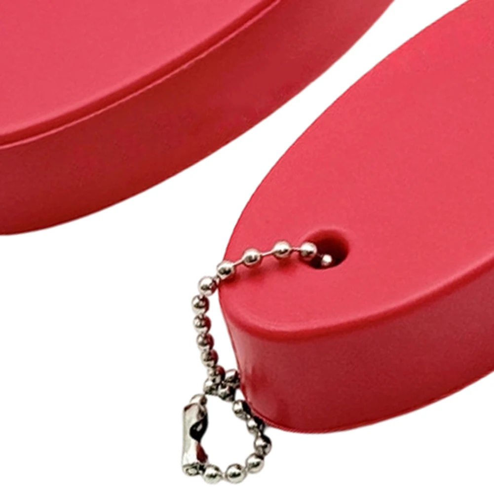 Pool Key Ring Floating Keychain For Boating For Fishing Secure Connection PU Material Buoyancy Core For Boat Keys