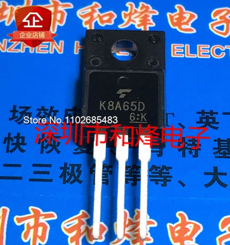 

（10PCS/LOT）K8A65D TK8A65D TO-220F MOS 650V 8A