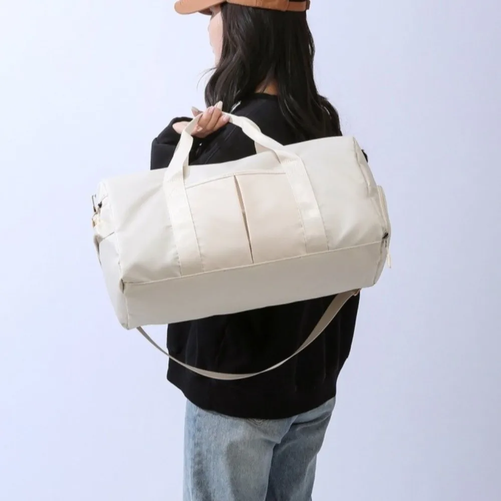 Oxford Reisetasche Kurzdistanz Multifunktionale Nylon-Reisetasche mit Schuhfach Mehrschichtige Sporttasche mit Schultergurt – Detail 11