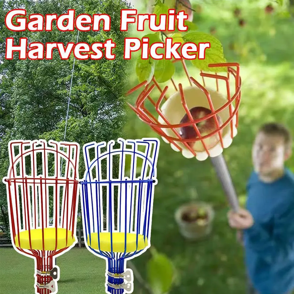 Fruit Picker Basket Durable And Long-Lasting For Multiple Uses Excluding Poles Peaches Oranges Pears