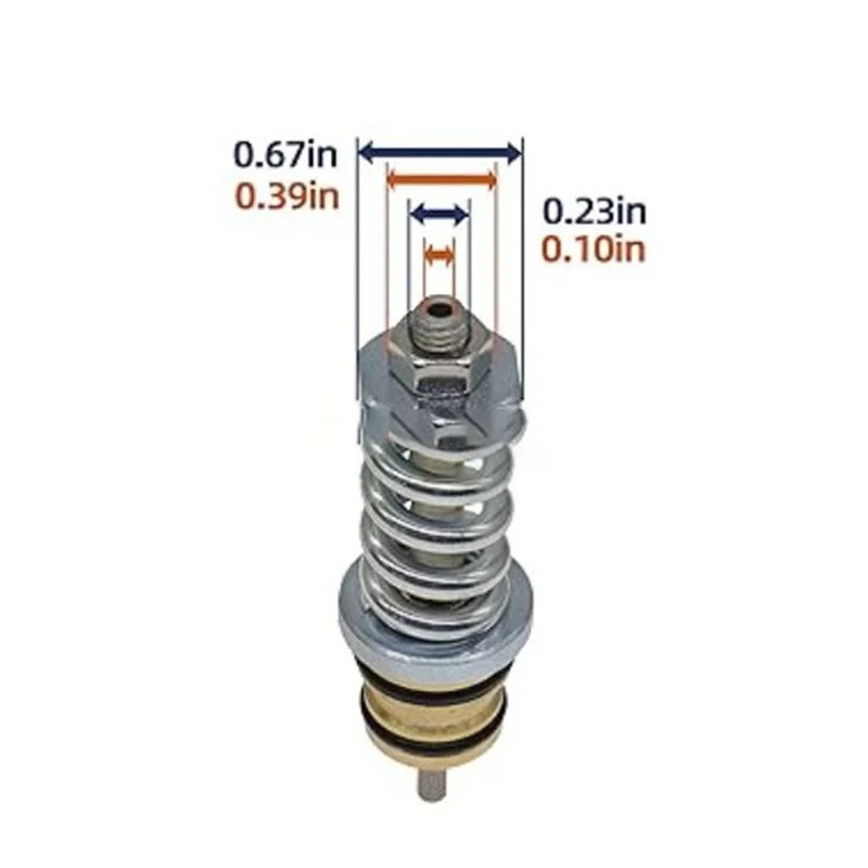 Conjunto de válvula de descarga de alta resistencia de repuesto 309515003 para bomba de lavadora a presión Troy Bilt