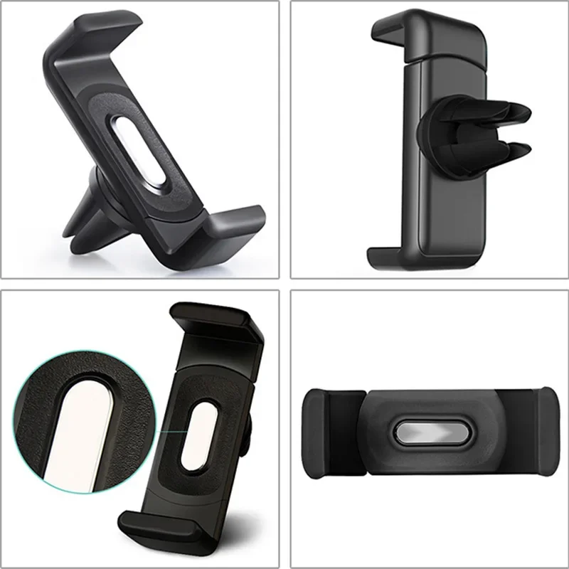 

Car Phone Holder Car Air Outlet Mount Clip Accessories Interior Universal Mobile Holder ABS Car Mount Phone Support