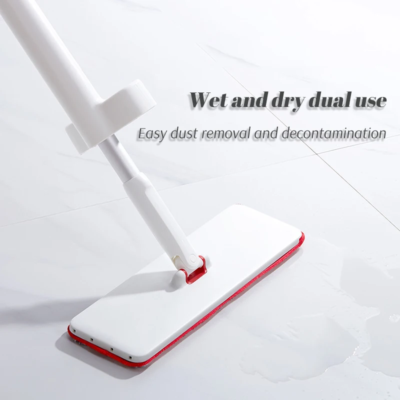 

Flat Mop Microfiber Lazy Hand Free Squeeze Mop 360 degree Rotatable Cleaning Floor and Window Household Cleaner Tools