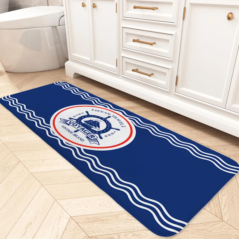 

Anchor Living Room Floor Carpet Kitchen Bathroom Mat Interior Home Decor Items Custom Doormat Hallway Balcony Bedroom Rug