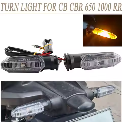 For HONDA CB650R CBR650R CBR 650RR 1000RR CB 650 1000 R RS CB1000R CBR1000RR CB1100RS Turn Signal Indicator Light led Motorcycly