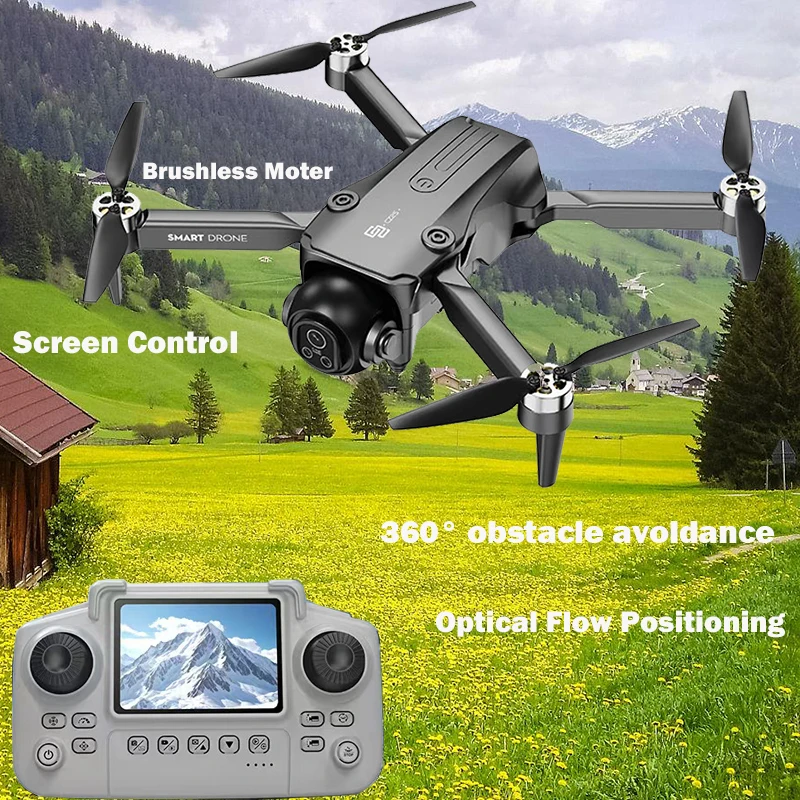 

Дрон управления экраном CZ25, оптическое позиционирование потока, предотвращение препятствий, квадрокоптер, самолет с дистанционным управлением