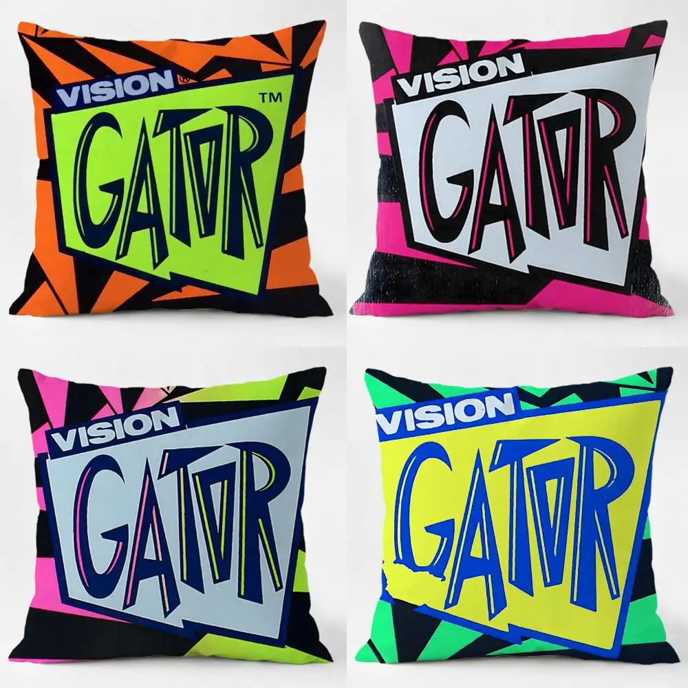 V-Vision S-Street W-WearS Cushion Cover Daily Washable Linen Pillowcase Soft  for Sofa Bed Home Room Decor