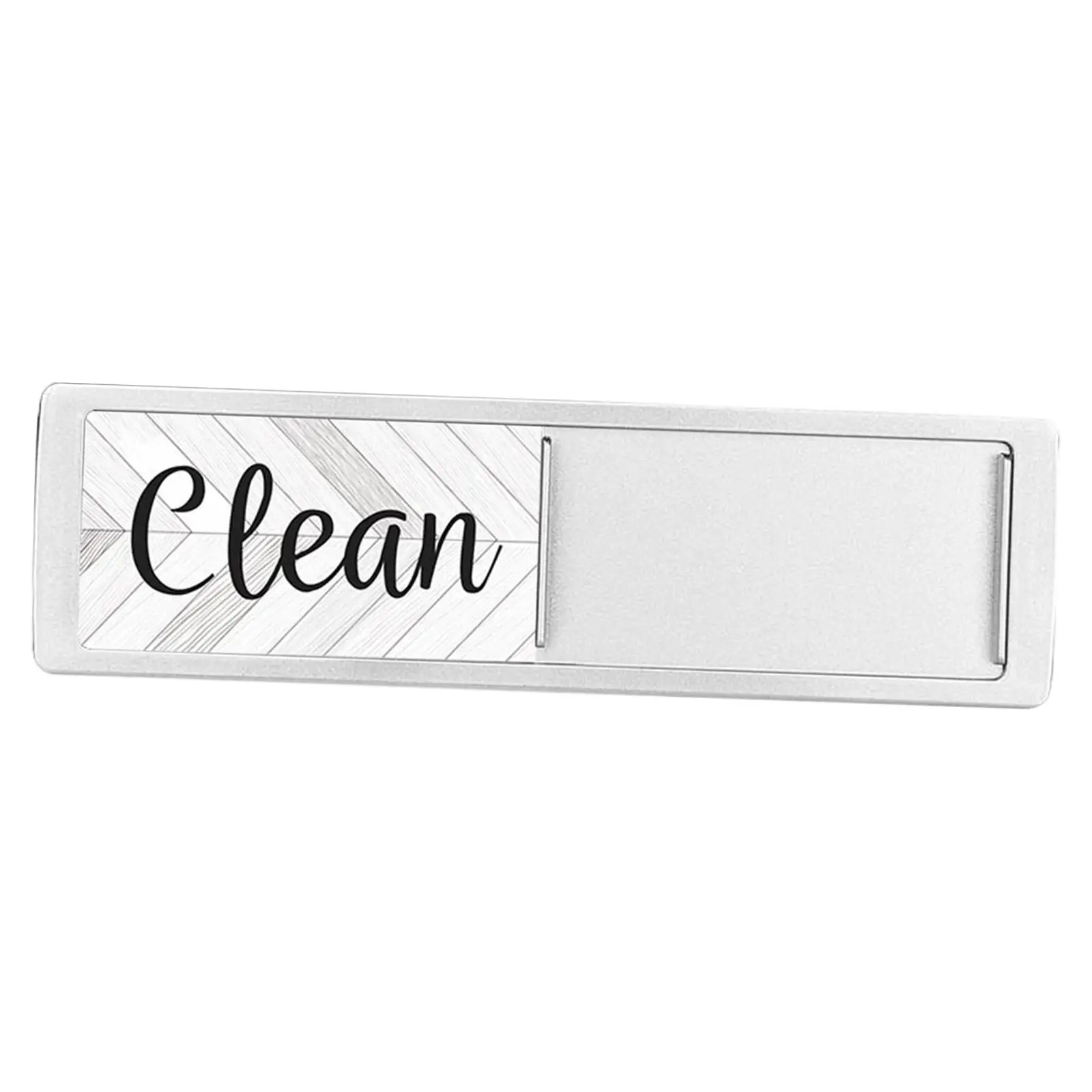 Acrylic Dishwasher Clean Dirty Sign No Scratch Flip Display Kitchen Gadget for Home Apartment Use