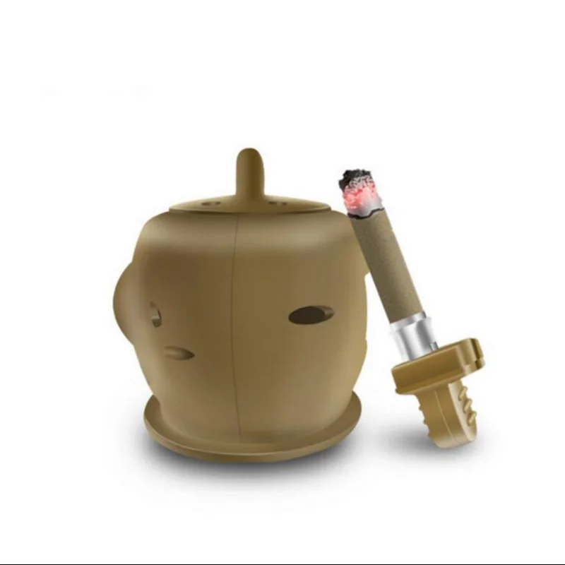 HANRIVER 1 قطعة صندوق الكى وعاء أنبوب لصق استبدال Moxa عصا الجسم الراحة الاسترخاء الوخز بالإبر لينة العناية بالحرارة العلاج الألم