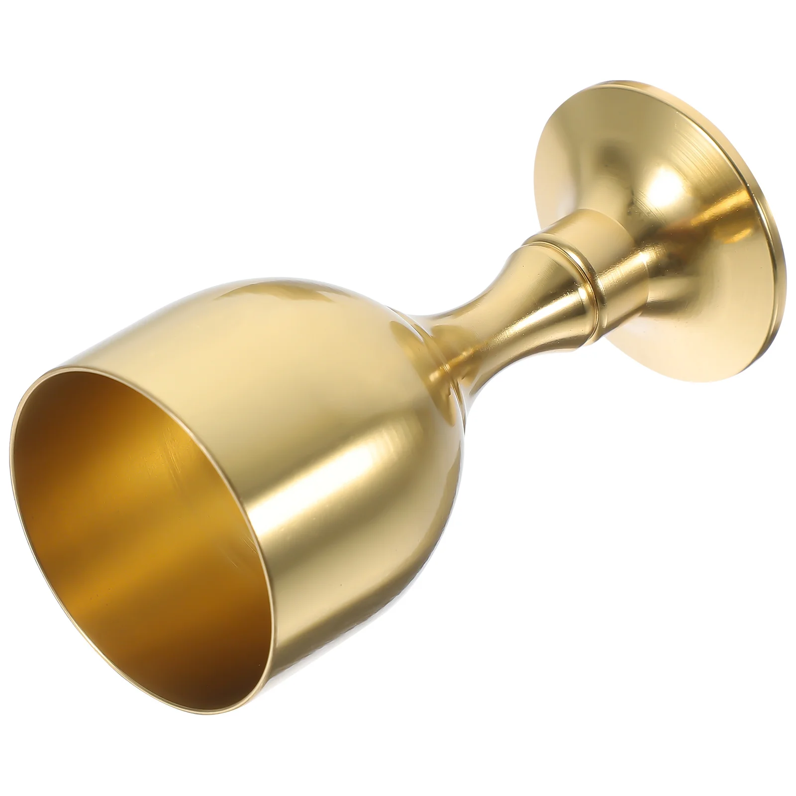 

Brass High-Footed Wine Rustless Metal Goblet For Tea Liquor Home Barware Multi-Function Drinking Cup Decorative Offering