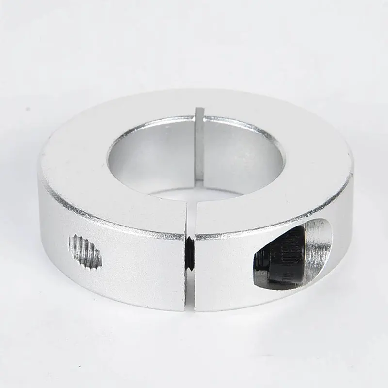 Optical Axis Fixed Ring Open type fixed ring light bearing Limit Locking sleeve aluminum automatic ring positioning Shaft slit