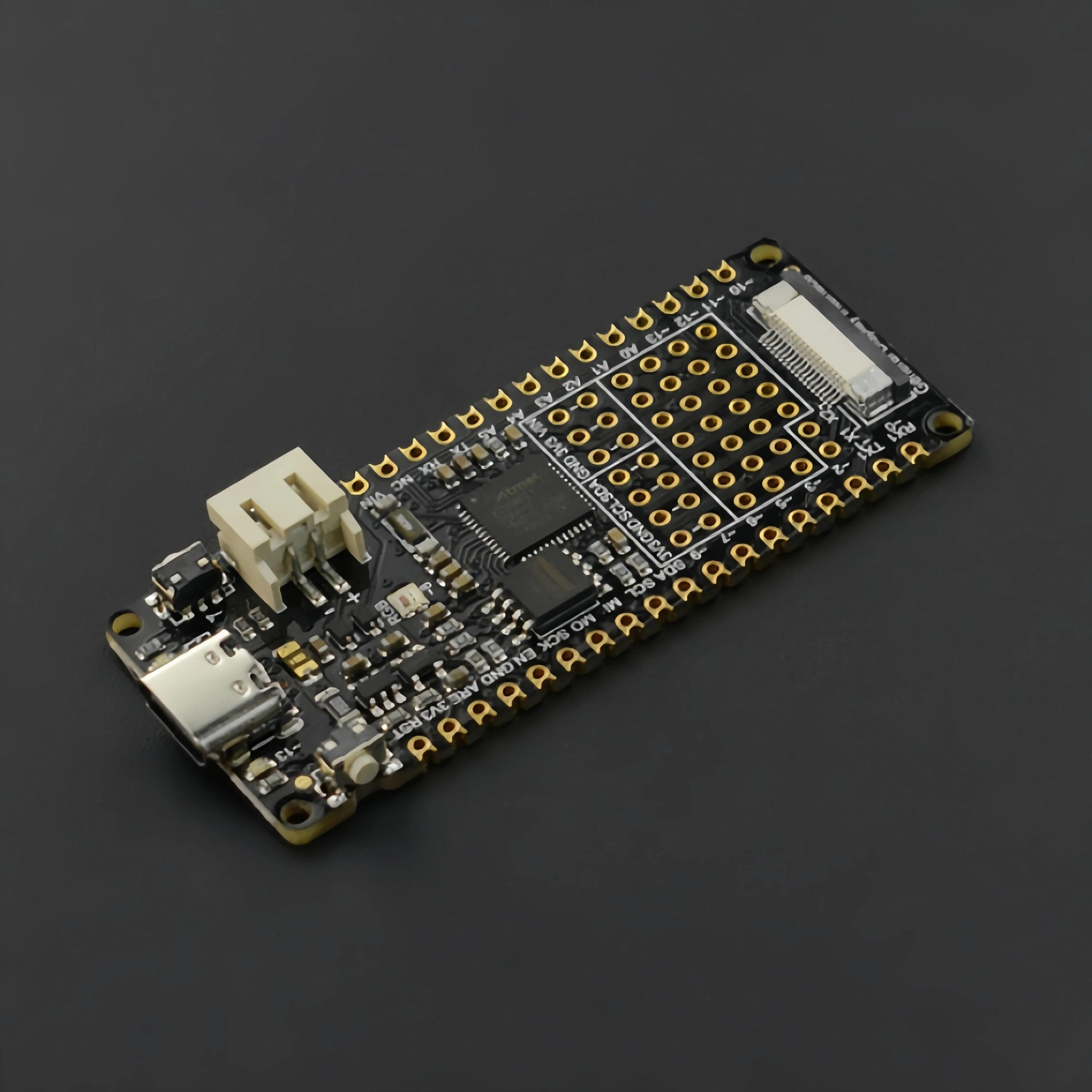 Placa de Desarrollo FireBeetle 2 M0 - ATSAMD21G18 Cortex M0+, 16MB Flash (Unidad USB + Base de Datos), Tipo-C, Bajo Consumo