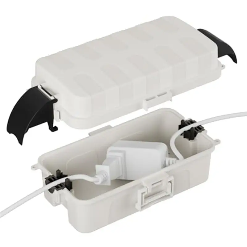 [Annual Offer] For Outdoor Electrical Box IP55 Waterproof Enclosure, Medium Size For Outdoor Plug& Socket Protection In Garden O
