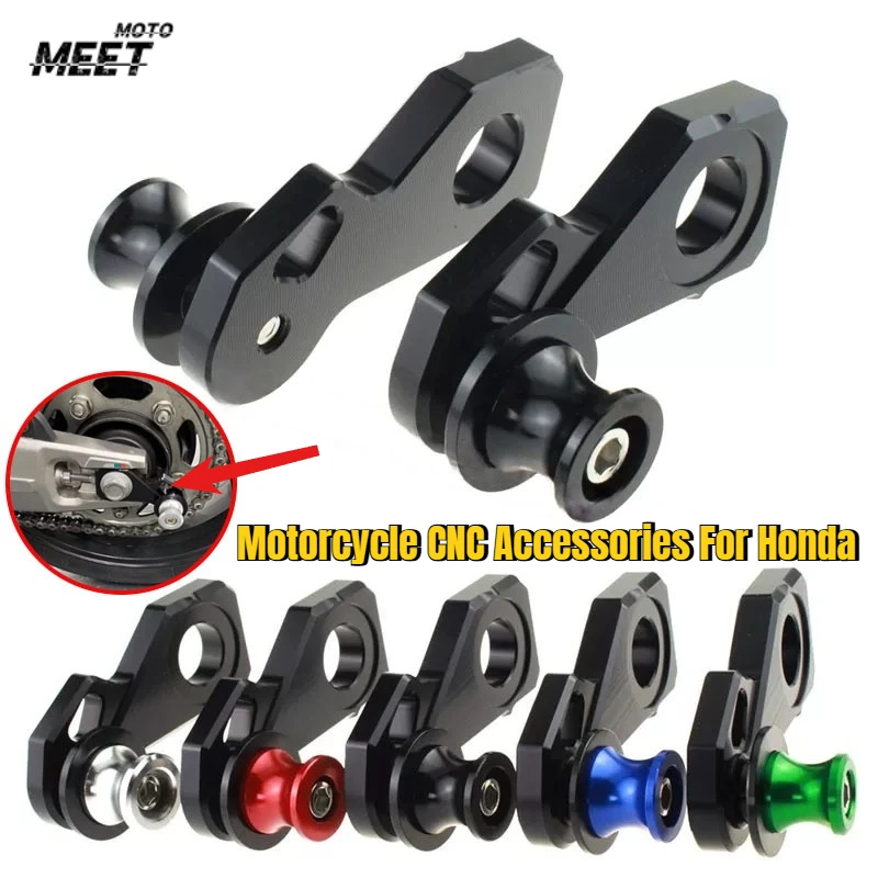 Motorcycle CNC Accessories For Honda CB650R CBR650R Rear Wheel Axle Stand Pick Up Hook Set Screw