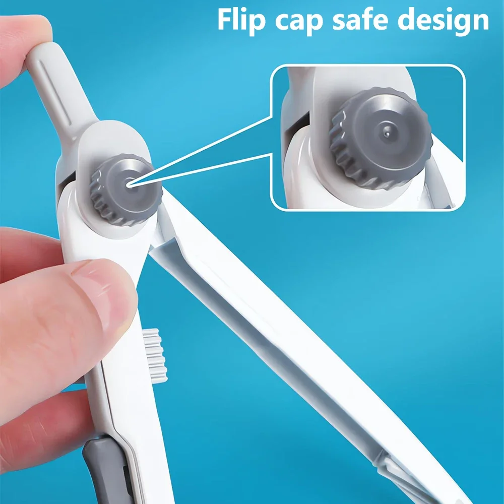 M&G Precision Lock Distance Circle Gauge 2B Lead Core (Student Drawing for Exams Stable and Accurate Drawing Circle Professiona