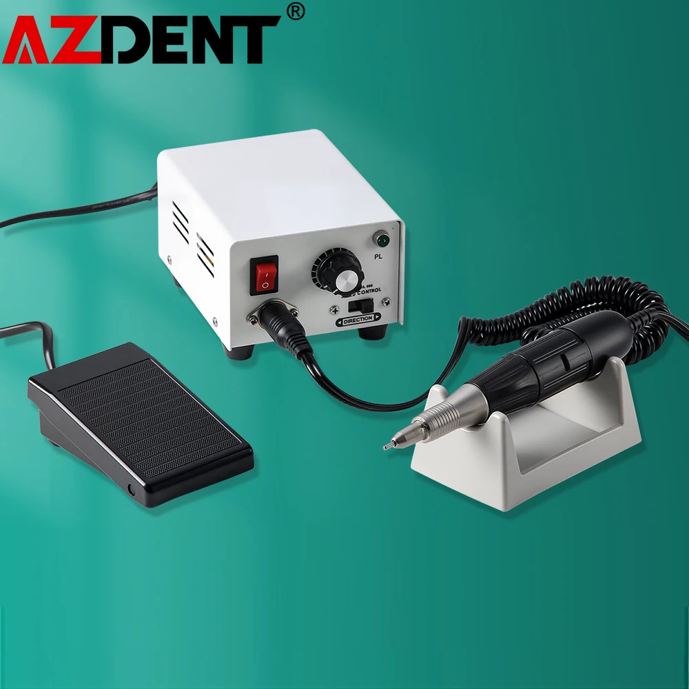 

Azdent Dental Hand Grinder 102 Handle Lab Micromotor Polishing Micro Motor Set 35000 RPM Dentistry Equipment