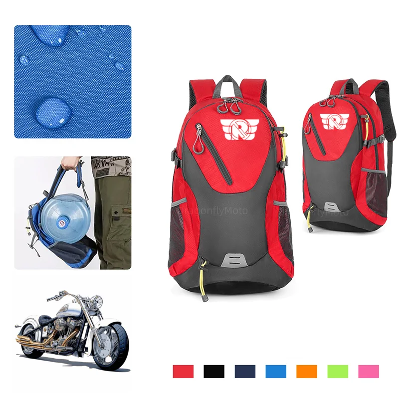 Mochila de viaje para motocicleta, accesorio para Royal Enfield Bullet/Meteor/Classic 350 500 Interceptor 650 Continental GT 535 Himalayan 411