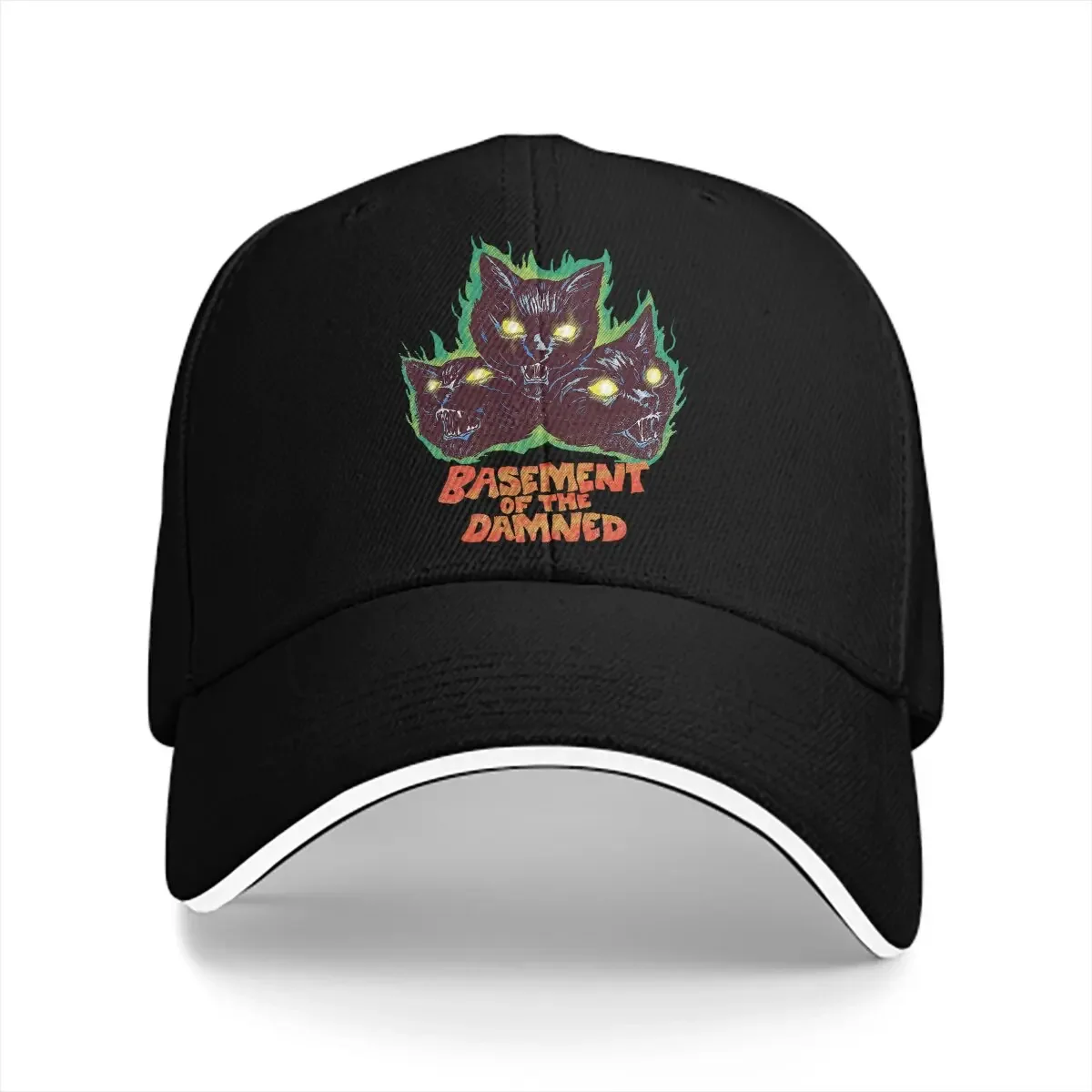 Pure Color Dad Hats Basement of The Damned Classic Men's Hat Sun Visor Baseball Caps Cat Lover Peaked Cap