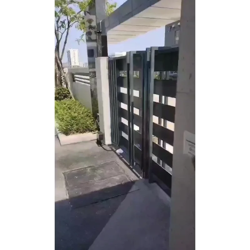 핸즈프리 스마트 게이트 오프너 자동 감지 리모컨 보안 홈 액세스 시스템 자동 차단 게이트