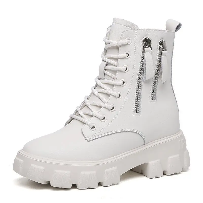 Bottes de neige en cuir PU pour femmes, chaussures en velours peluche, bottes de rinçage chaudes, chaussures en coton optique, fourrure noire, hiver, nouveau, 2023