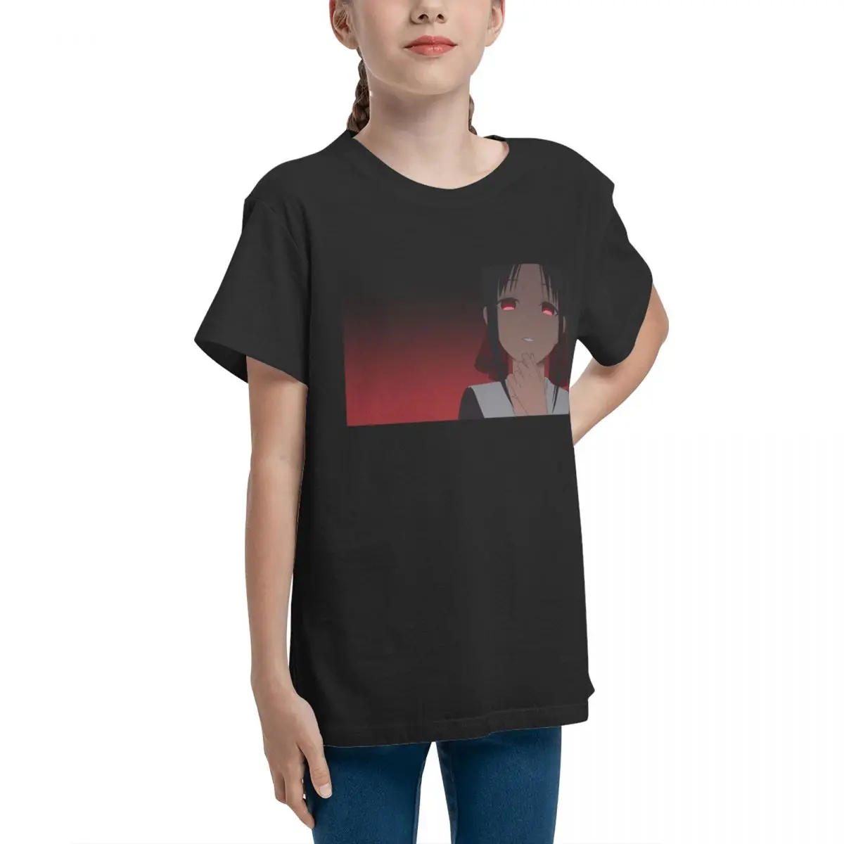 Sexy Kaguya Sama Love Is War Kaguya For Sale Y Adolescents Basic Short Sleeve T-Shirt Top tee Graphic Vintage  competition Humor