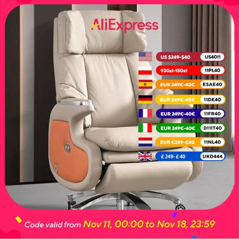 

Удобное бежевое офисное кресло с поддержкой, современное роскошное игровое кресло для кабинета, гостиной, кресло, компьютерная мебель Sillas De Oficina