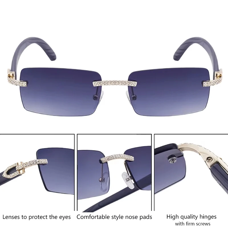 Thumbnail 4 - #90 Latest Wooden Frame Sunglasses Offers