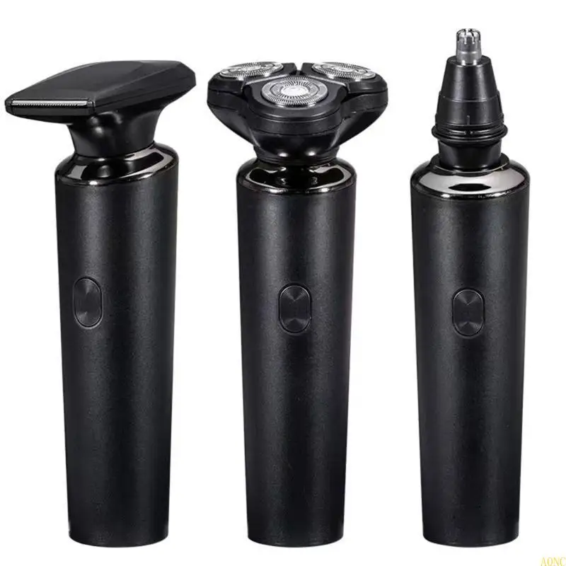 

A0NC Эффективная электрическая бритва небольшая электрическая бритва IPX7 Водонепроницаемый инструмент для бритья IPX7 для